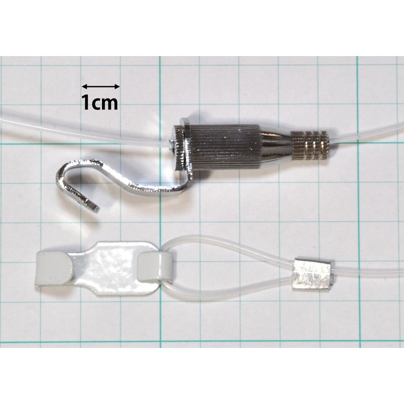 starPG Picture Wire, Transparent, Lightweight Type, Hanging Hardware, Universal Hook,