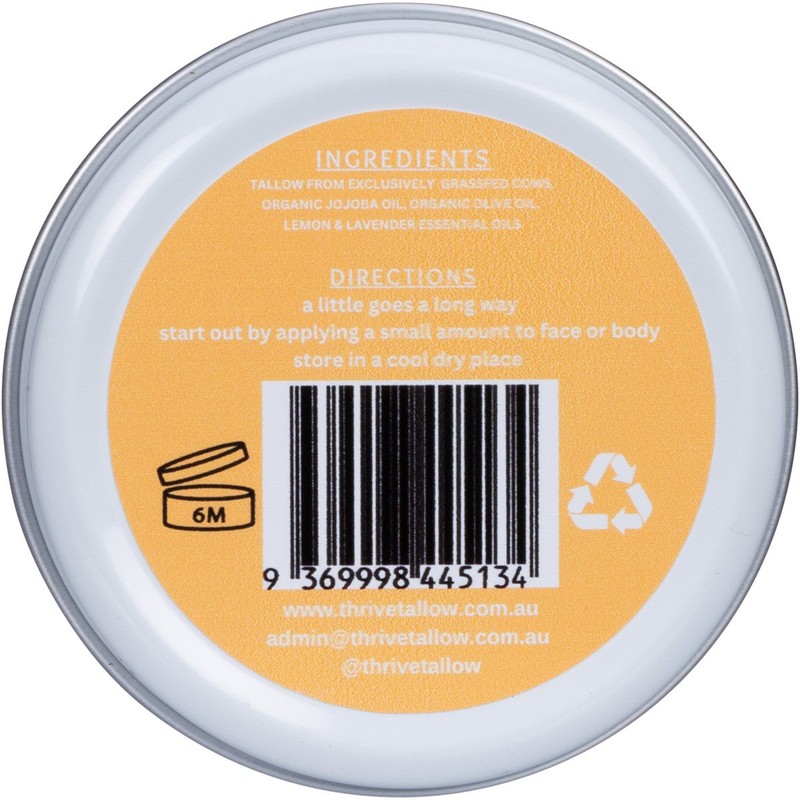 Thrive Tallow Original Tallow Balm 70ml