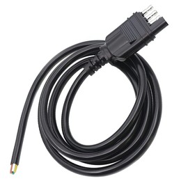 JIECHUN 18AWG 3.28 Feet 4 Flat Trailer Wire Trailer Harness Extenson Cable 4 Way Flat Trailer Connector