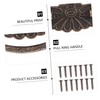 Operitacx 3sets 4pcs Retro Drawer Ring Handles Durable Alloy Pulls
