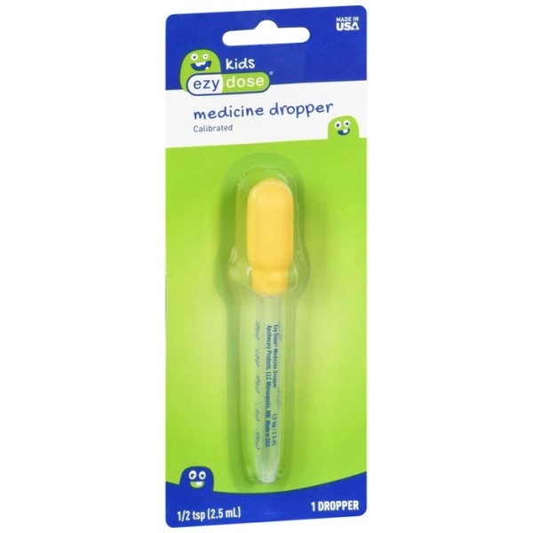 Ezy Dose Kids Medicine Dropper Calibrated 0.5 tsp 1 EA