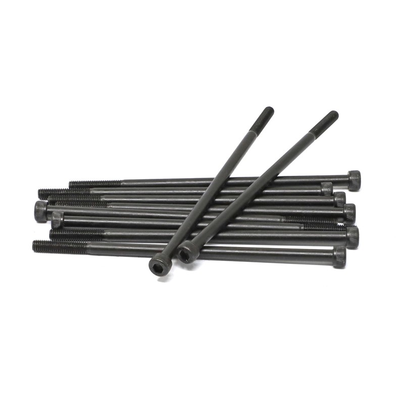 iexcell 10 Pcs M5 x 120mm Partially Threaded Thread Pitch