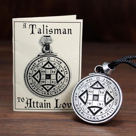 Pepi Talisman To Attract Love Amulet Key of Solomon Necklace
