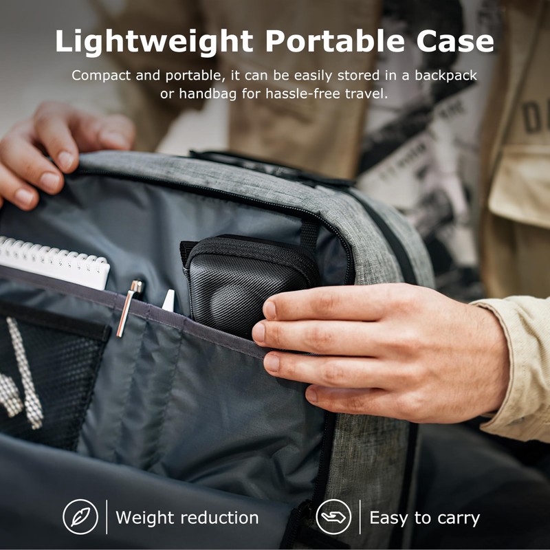 STARTRC Osmo 360 Case, PU Material, Dustproof, Shockproof, Wrist Strap