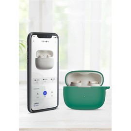 YKNIUFLY Bluetooth Headphone Case Compatible with Bowers & Wilkins Pi8, Soft TPU, 360° All-Round Protection Headphone Case Cover Compatible with Bowers & Wilkins Pi8. (Navy Blue)