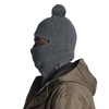 Buff® Knitted Balaclava Nilan Grey HTR, gray