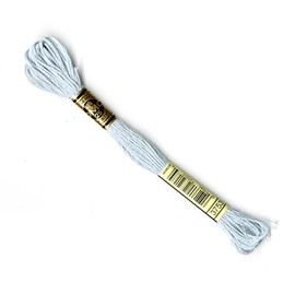 DMC Embroidery Floss, Cotton, # 3753 Blue, 8 m