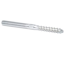 Hanger Bolts M8 x 120 Pack of 5 Screw Pins with SW 6 Key Surface A2 Stainless Steel VA