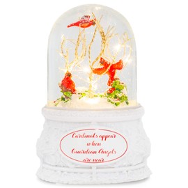 Roman 133616 Musical Led Dome Cardinal Tress, 6.25 inch, Multicolor