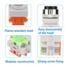 Fafeicy Key Switch 2 Positions Safety Button Lock Switch LAY37-11Y/21