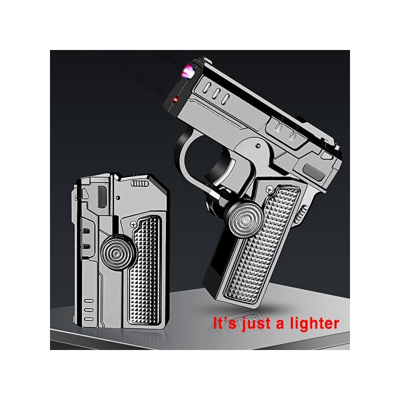 Windproof Torch Lighter Refillable Foldable Rotatable Lighter For Daily Use