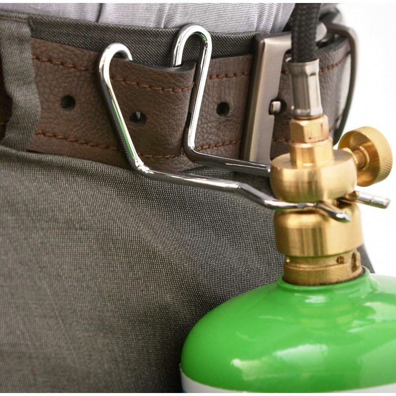 Flame King YSNMT48 Flexible 5-FT Extension Hose for 1Lb Propane