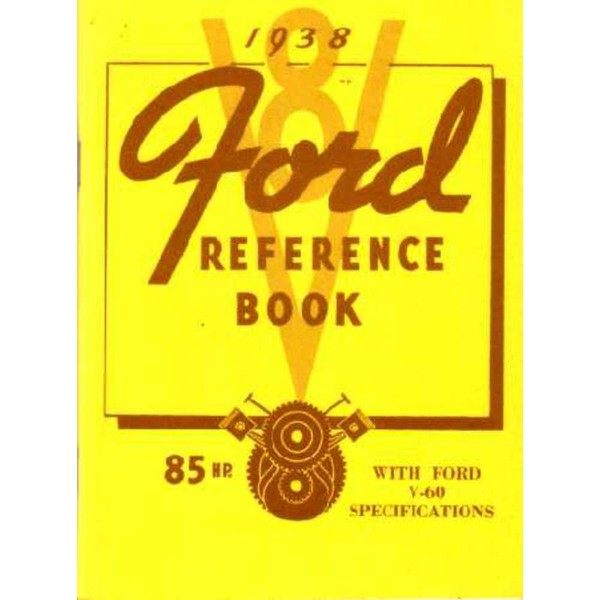 bishko automotive literature 1938 Ford Passenger Car Owners Manual User