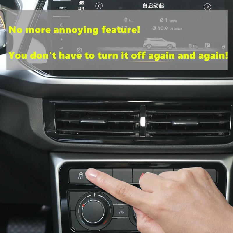 Auto Start Stop Disable/Erase/Eliminator/Canceller for Volkswagen T-Cross 2018-2023