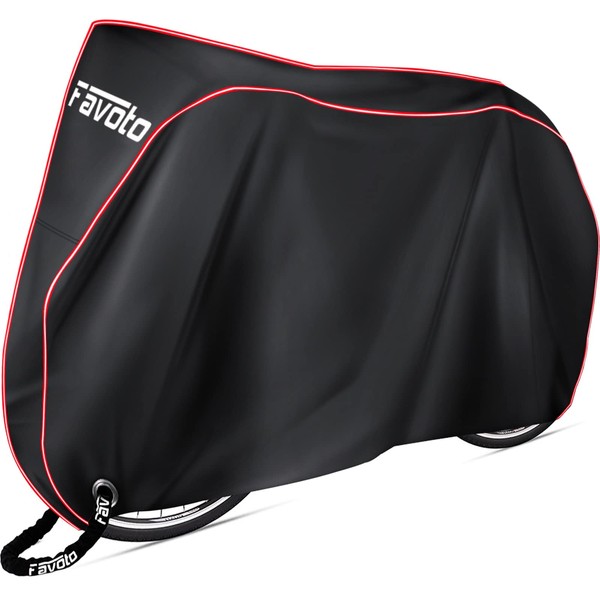 Favoto Bike Cover Outdoor Waterproof - Bicycle Cover with Reflective