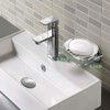 BOPai Elegant Suction Cup Soap Dish for Shower, Powerful Vacuum