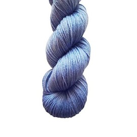 Sock Wool Superfine Hand-Dyed Royal Blue 75% Virgin Wool / 25% Polyamide Australian Virgin Wool 22 Micron 100 g Approx. 400 m