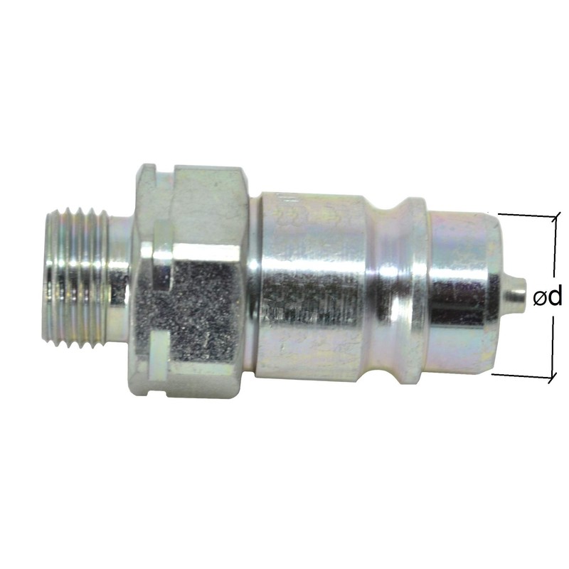 Hydraulic Coupling Plug BG3 12L AG M18 x 1.5