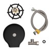 Cup Washer High Pressure Strong Waterflow Automatic Cup Cleaner Faucet