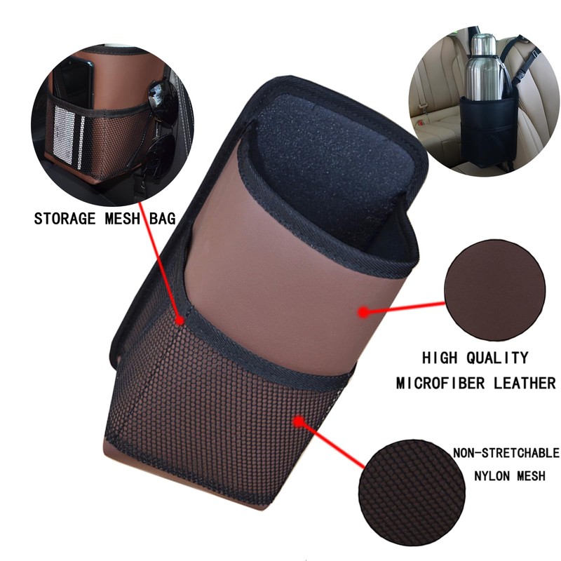 Large Car Cup Holder Expander, Fits Large 24/36/40/46oz Water Bottles,