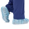 EZGOODZ Blue Shoe Covers Disposable Non Slip 18.5" x 9",