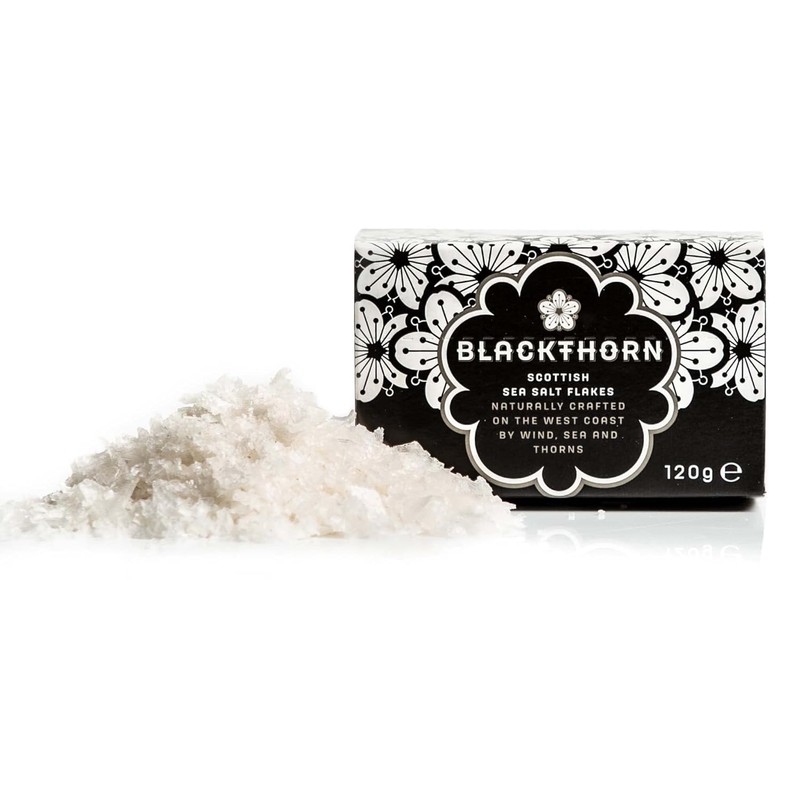 Blackthorn Scottish Gourmet Sea Salt Flakes - Natural and Unrefined,