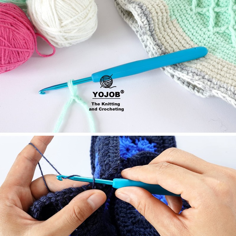 4mm Crochet Hook, Supers Smooth 4 mm Ergonomic Crochet Hooks