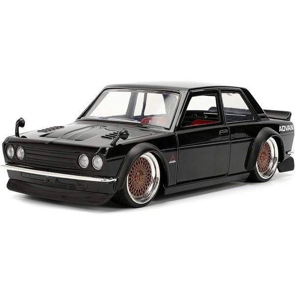 Diecast Model Car Compatible with Jada JDM Tuners 1973 Datsun