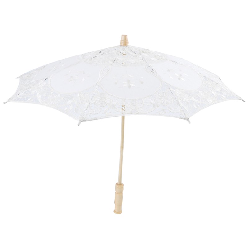 Mini Lace Umbrella Wedding Bridal Parasol Umbrella for Girl Party