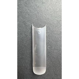 NOVO OVO XXL Square Nail Tips with Sharp Point & Moon Curve，Extra Thick False Nails Press on, matte Full Cover Soft Gel Extension Fake Nail Acrylic kit French Tip X 15 Size 180pcs