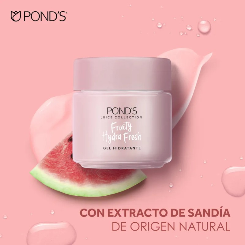 Ponds Gel Hidratante Facial Fruity Hydra Fresh Sanda 110 G