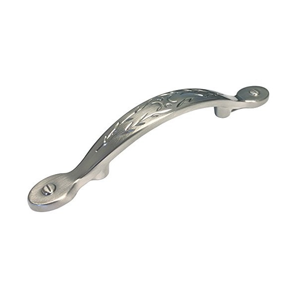 eBuilderDirect 25 Pack Satin Nickel 3" Inch (76mm) Hole Centers