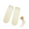 BelleClart Women's 100% Silk Socks, Round Toe Socks, Made in