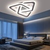 Modern LED Ceiling Light Fixture Flush Mount with Infinity Mirror
