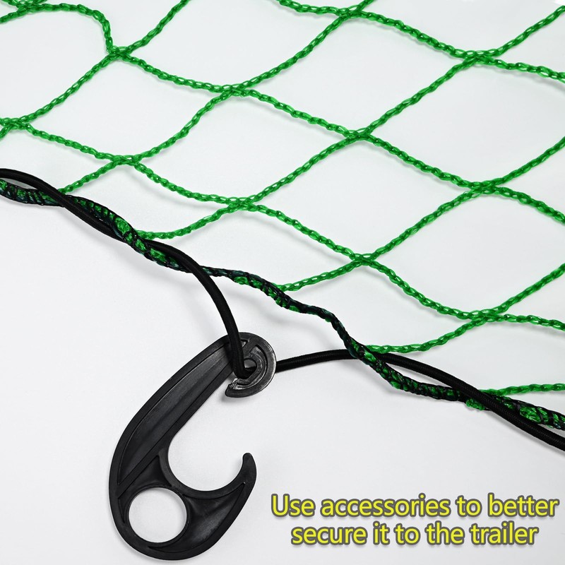 LINSOCLE Trailer Net, 1.5 x 2.2 m, Load Securing Net,
