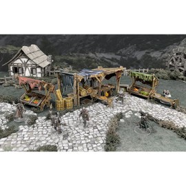 Battle Systems Fantasy Terrain Marketplace - 28-35mm DND D&D RPG Wargames Historical/Fantasy Card Scenery