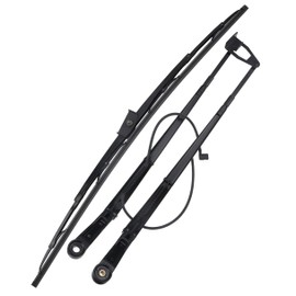 Solarhome Wiper Arm 7168953 + Wiper Blade 7168954 for Bobcat Skid Steer Loaders S630 S650 S740 S750 S770 S850 S450 S510 S530 S550 T450 T550 T590 T630 T650 T750 T770 T870 A770