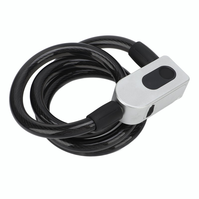 Smart Bluetooth Fingerprint Cable Lock Anti Theft Keyless Electronic for