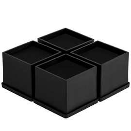 Uping Set of 4 Furniture Height, Elevate Table Height, Height Adjustable, Bed Raiser, Furniture Riser, Table Raiser, Elephant Foot, Bed Riser (2 Inches)