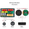 berjalan 800W 2 Way Speaker Audio Frequency Divider Treble Bass