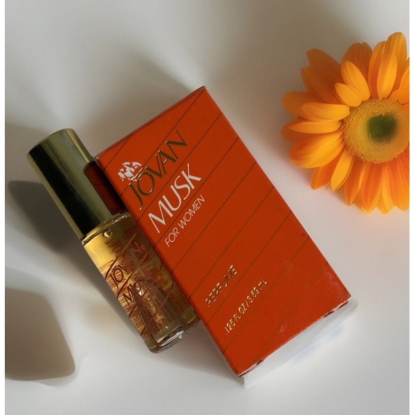 Jovan Musk For Women Perfume Sample Splash .125 Fl Oz