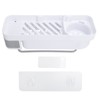 No Drilling Corner Shower Shelf Wall Mounted Bathroom Storage Rack