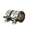 Double Clamp Exhaust Clamp Stainless Steel Pipe Connector Diameter 45