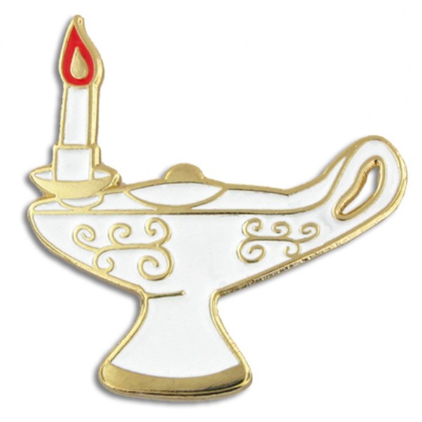 PinMart's Nursing Graduation Lamp Medical Enamel Lapel Pin
