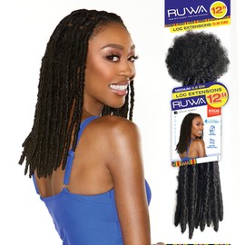 Sensationnel Ruwa loc extensions braidinghair – water repellent kanekalon fast dry synthetic braid (10 inch, 613 BLONDE)