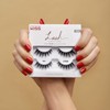 KISS Lash Couture Faux Mink False Eyelashes Double Pack, Knot-Free