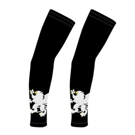 Gryphon Athletics Compression Arm Sleeves for Men Women Kids - Tattoo Cover Up - Basketball Volleyball - (Black, Extra Large)