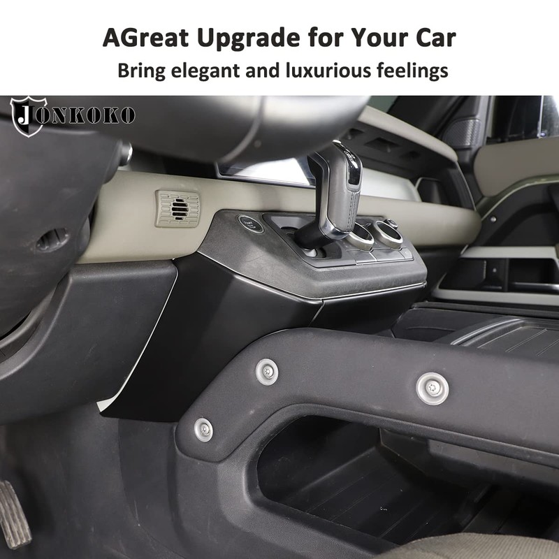 JONKOKO Car Styling Car Center Console Knee Leg Elbow Panel