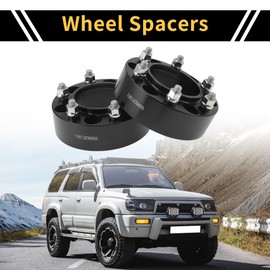 INFINAUTO 2 Pcs 6x139.7mm Wheel Spacers 106.1mm M12x1.5 Hubcentric Wheel Spacer Forged Wheel Spacer for Toyota 4Runner 1989-2023 Aluminum Alloy 6061-T6
