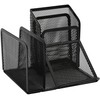 Wedo 065501 Office Pen Holder Black Wire Mesh